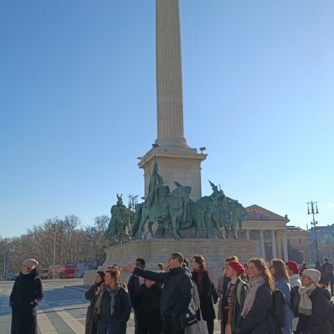 Heroes' Square, with József Mélyi